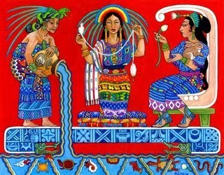 Mitos y leyendas del arcoiris Diosa Ix Chel, cultura Maya.