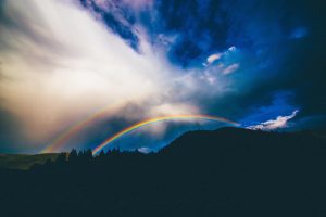 imagen Doble arcoíris en Provo, Estados Unidos.